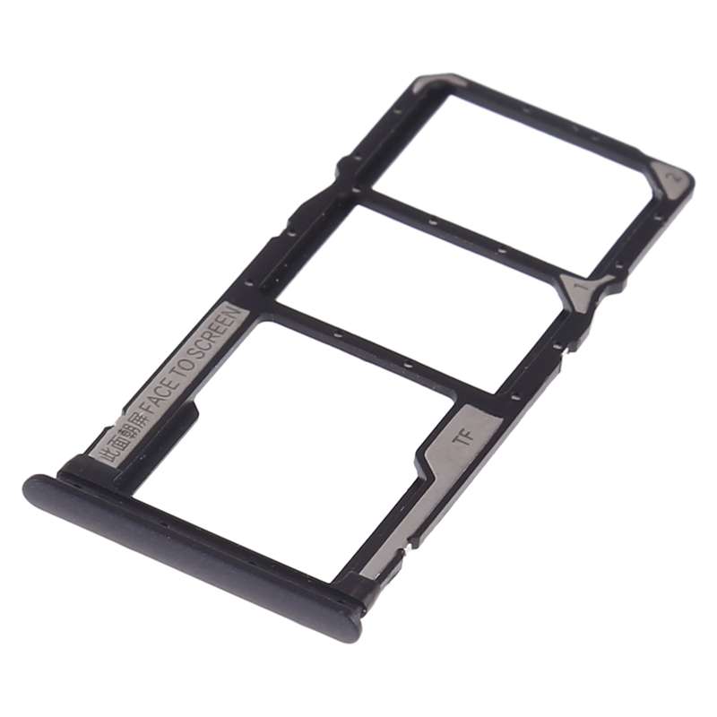 SIM Card Tray + SIM Card Tray + Micro SD Card for Xiaomi Redmi 7 (Blue)