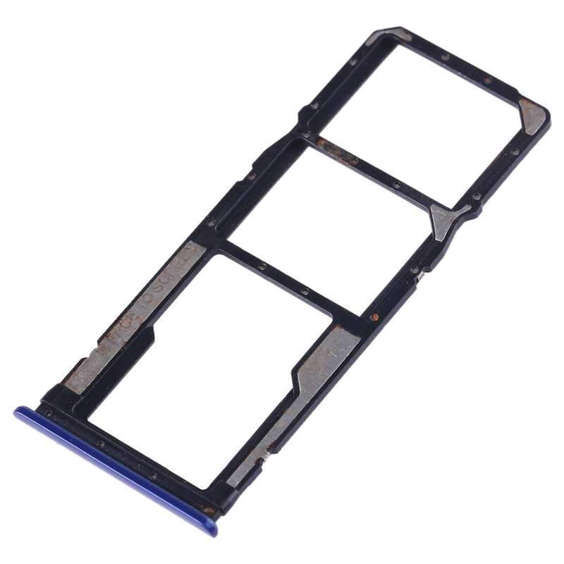 SIM Card Tray + SIM Card Tray + Micro SD Card for Xiaomi Redmi 7 (Blue)