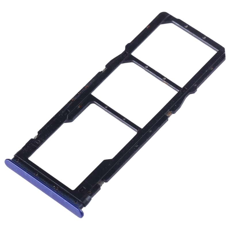 SIM Card Tray + SIM Card Tray + Micro SD Card for Xiaomi Redmi 7 (Blue)