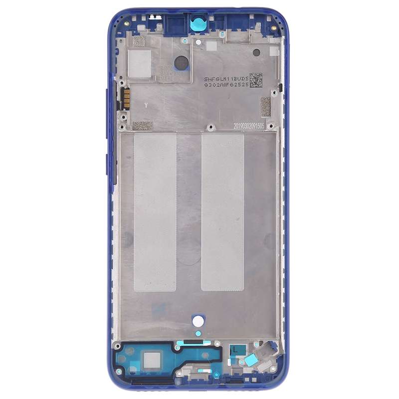 Middle Frame Bezel Plate with Side Keys for Xiaomi Redmi 7(Black)
