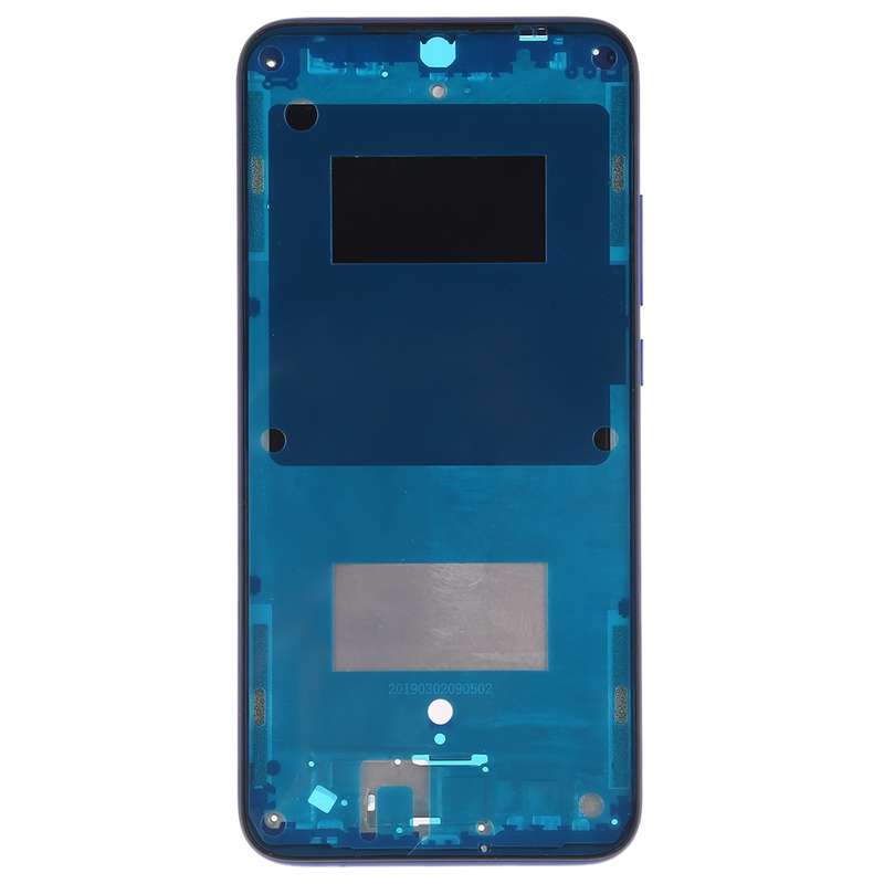 Middle Frame Bezel Plate with Side Keys for Xiaomi Redmi 7(Black)