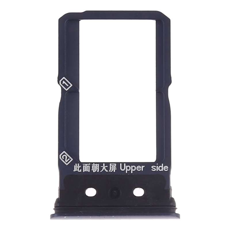 For Vivo NEX Dual Display SIM Card Tray + SIM Card Tray (Black)