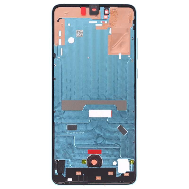 Front Housing LCD Frame Bezel Plate with Side Keys for Huawei P30(Black)