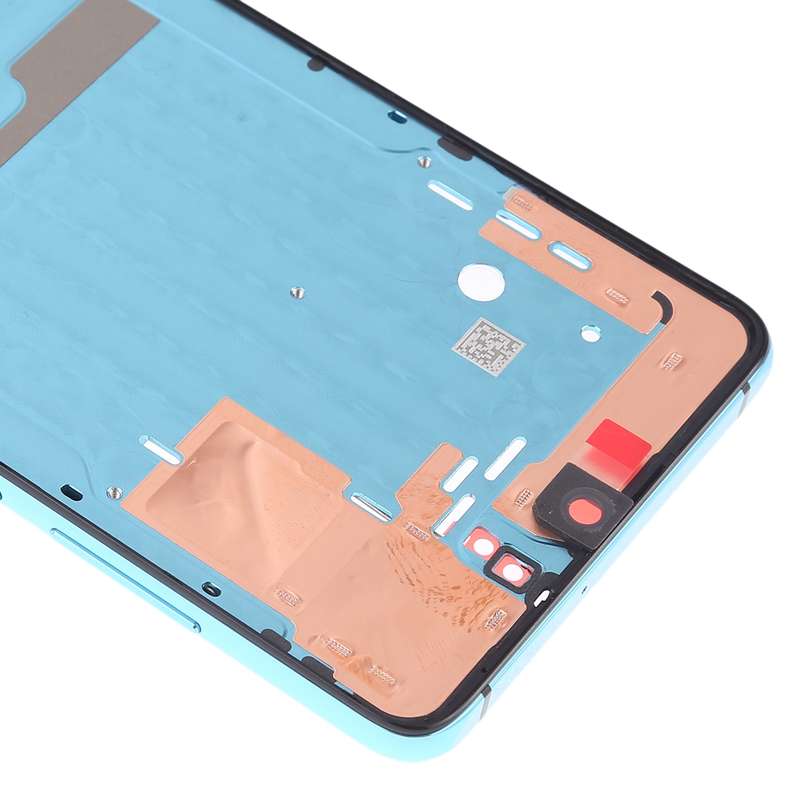Front Housing LCD Frame Bezel Plate with Side Keys for Huawei P30(Black)