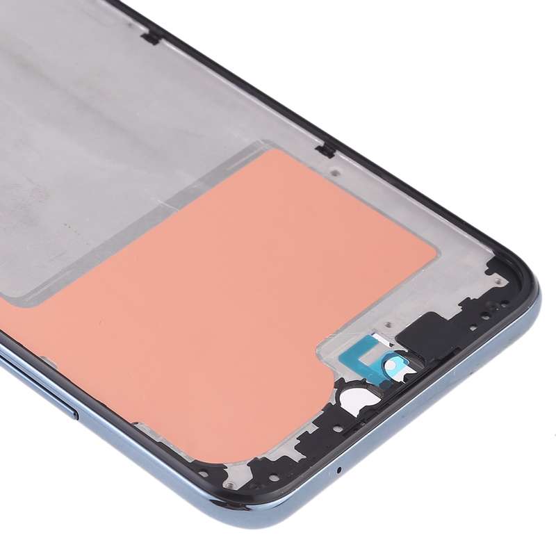 Front Housing LCD Frame Bezel Plate with Side Keys for Huawei Y9 (2019)(Black)