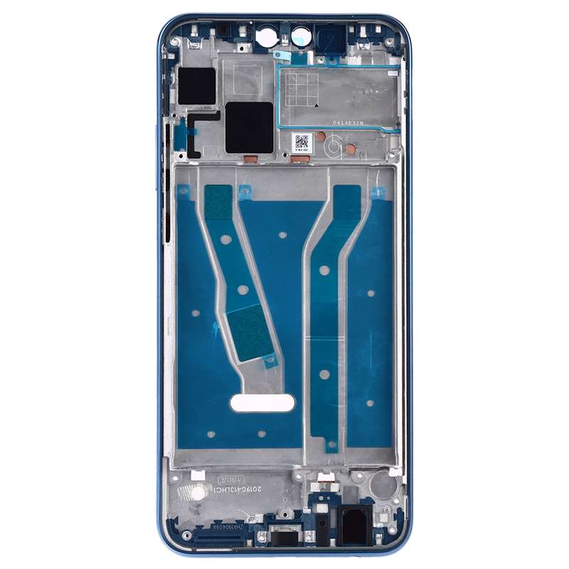 Front Housing LCD Frame Bezel Plate with Side Keys for Huawei Y9 (2019)(Pink)