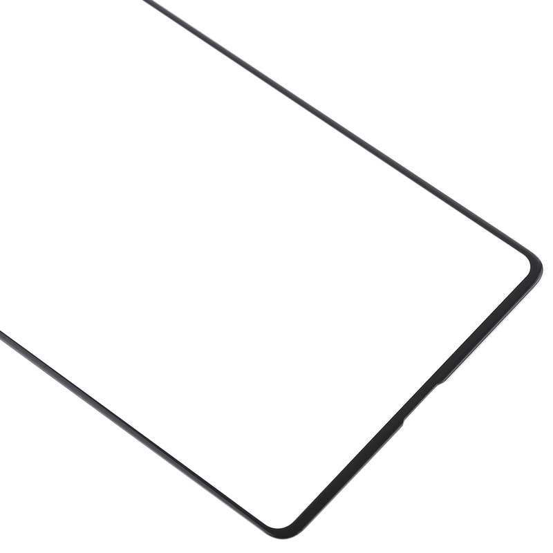 Front Screen Outer Glass Lens for Xiaomi Mi Mix2(Black)