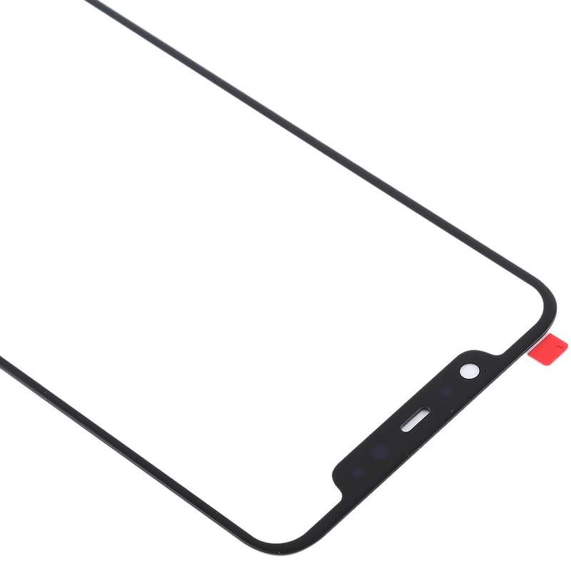 Front Screen Outer Glass Lens for Xiaomi Mi 8(Black)