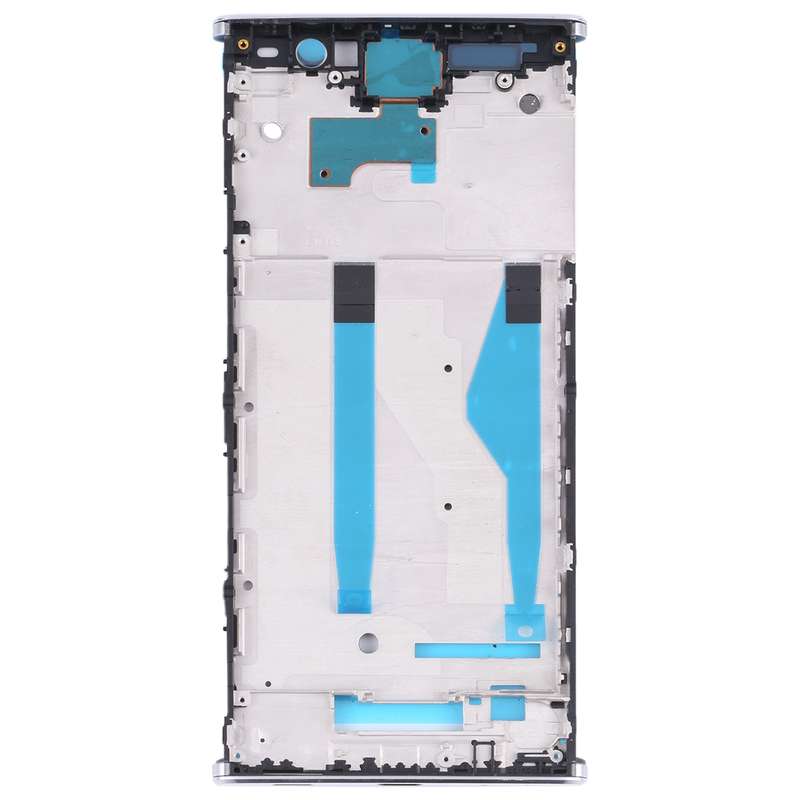 Front Housing LCD Frame Bezel for Sony Xperia XA2 Plus(Silver)