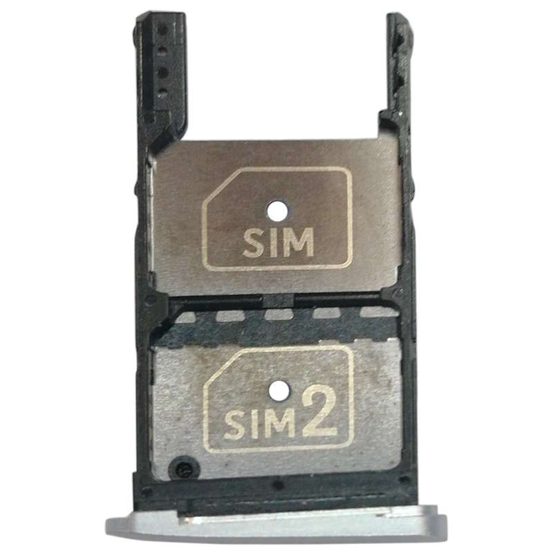 2 SIM Card Tray + Micro SD Card Tray for Motorola Moto Z Play(Gold)