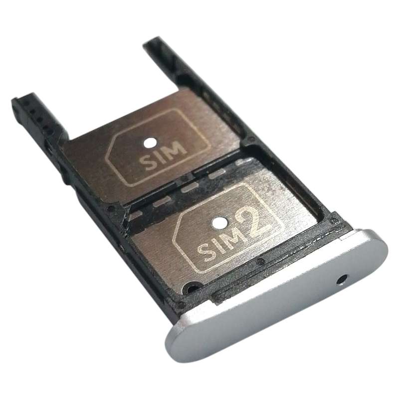 2 SIM Card Tray + Micro SD Card Tray for Motorola Moto Z Play(Gold)