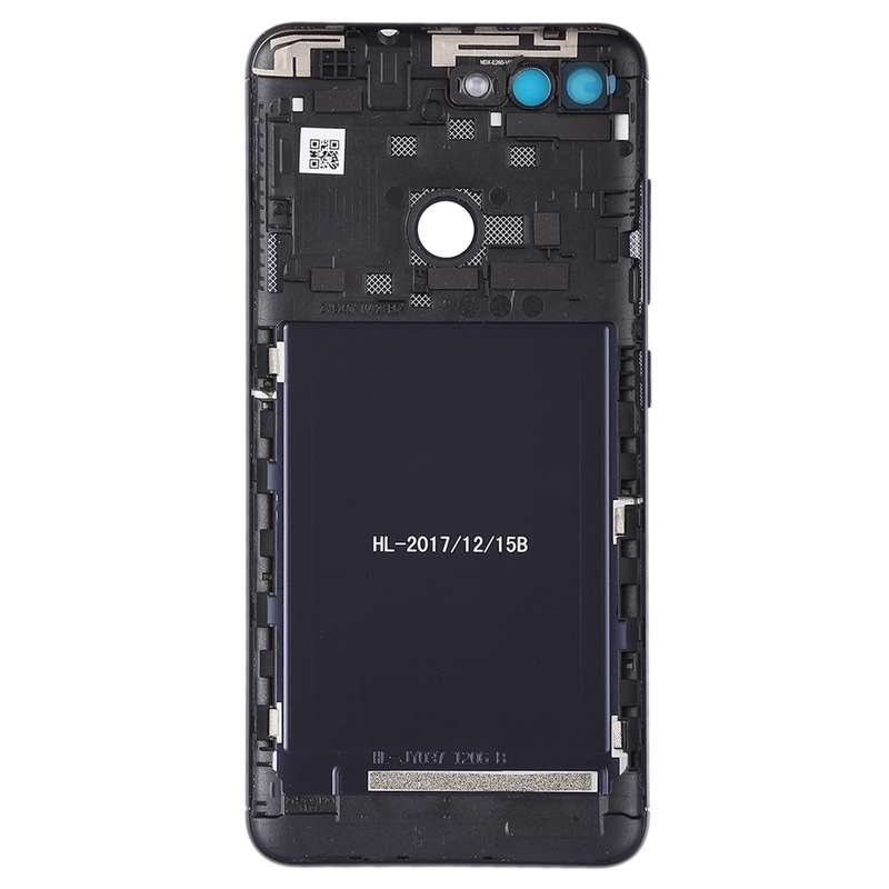Back Cover with Camera Lens & Side Keys for Asus Zenfone Max Plus (M1) / ZB570TL(Grey)
