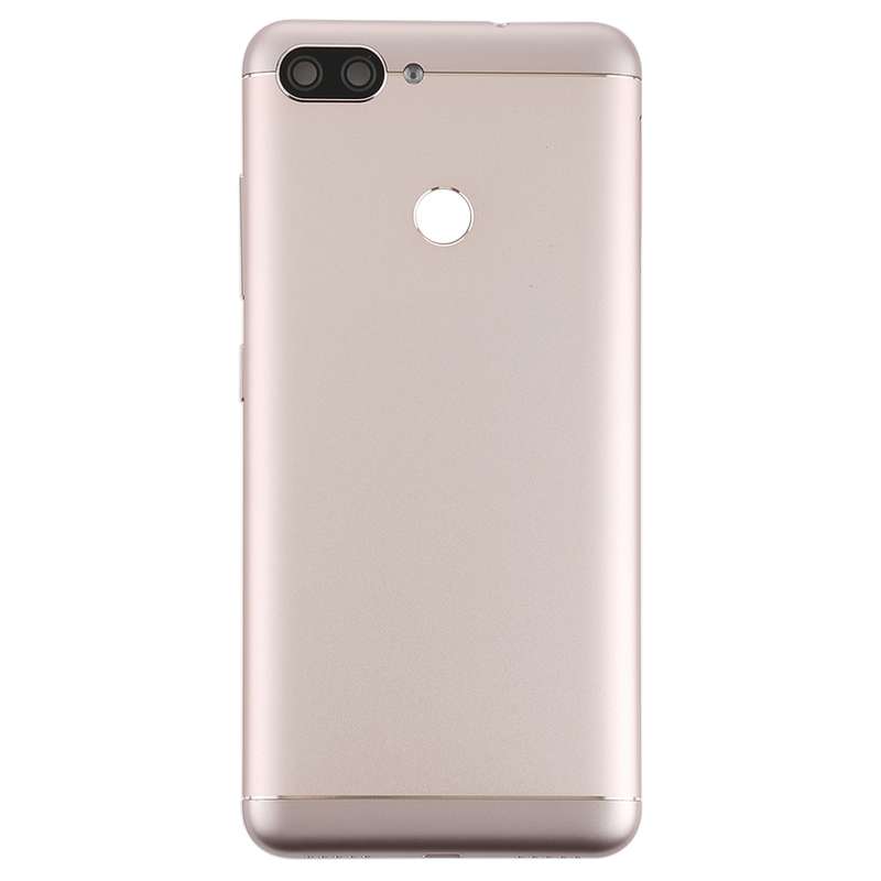 Back Cover with Camera Lens & Side Keys for Asus Zenfone Max Plus (M1) / ZB570TL(Grey)