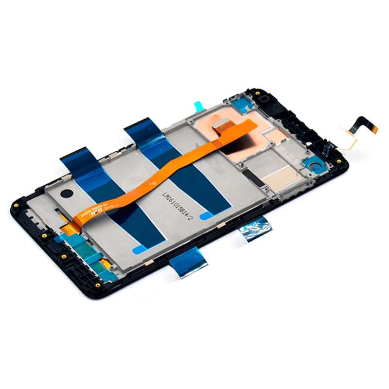 OEM LCD Screen for 5.5 inch Lenovo K6 Note K53a48 Digitizer Full Assembly with Frame (Black)