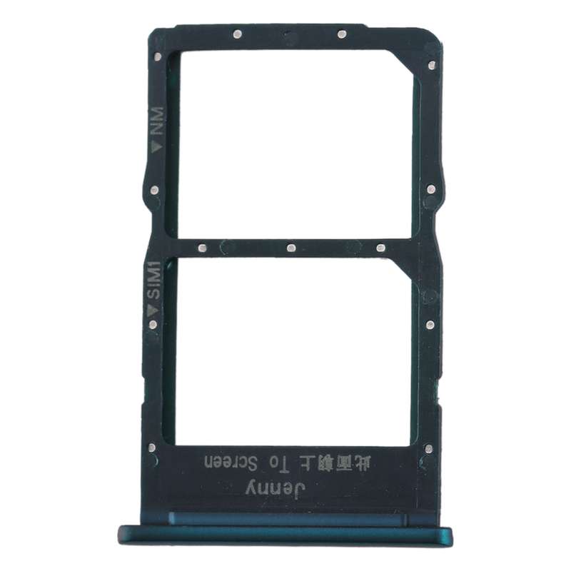 SIM Card Tray + NM Card Tray for Huawei nova 6 SE(Blue)