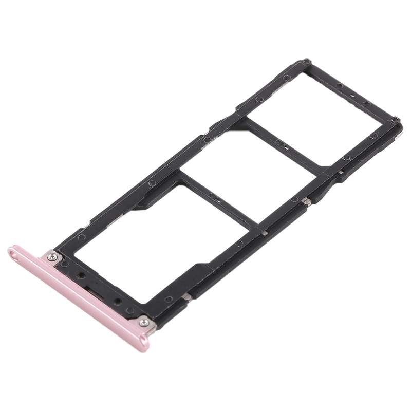 2 SIM Card Tray + Micro SD Card Tray for Asus ZenFone 4 Max ZC520KL(Gold)