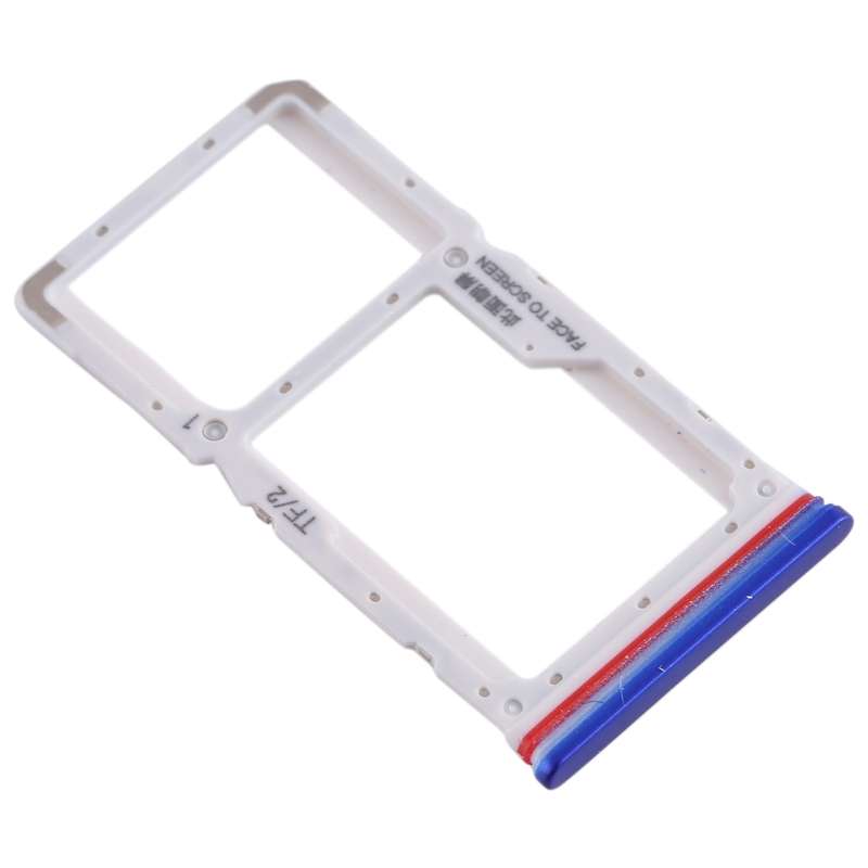 SIM Card Tray + SIM / Micro SD Card Tray for Xiaomi Redmi K30 4G(Blue)