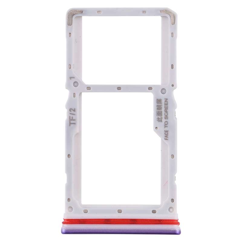 SIM Card Tray + SIM / Micro SD Card Tray for Xiaomi Redmi K30 4G(Blue)