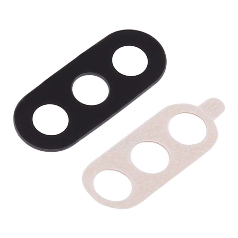 10 PCS Back Camera Lens & Adhesive for Xiaomi Mi 6X / A2(Black)