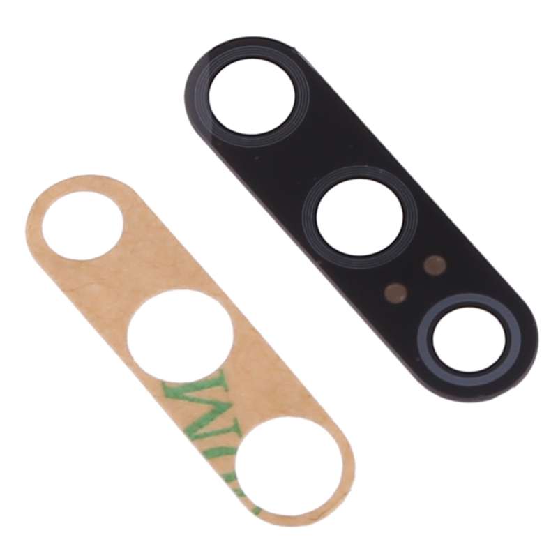 10 PCS Back Camera Lens & Adhesive for Xiaomi Mi 9 SE(Black)