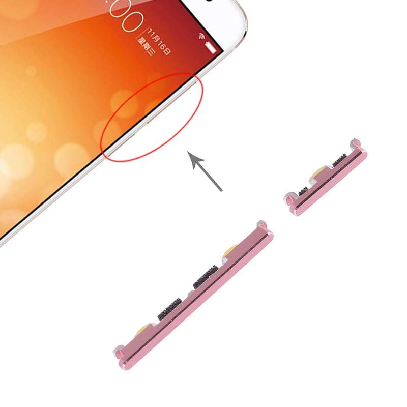 For Vivo X9 Side Keys (Gold)