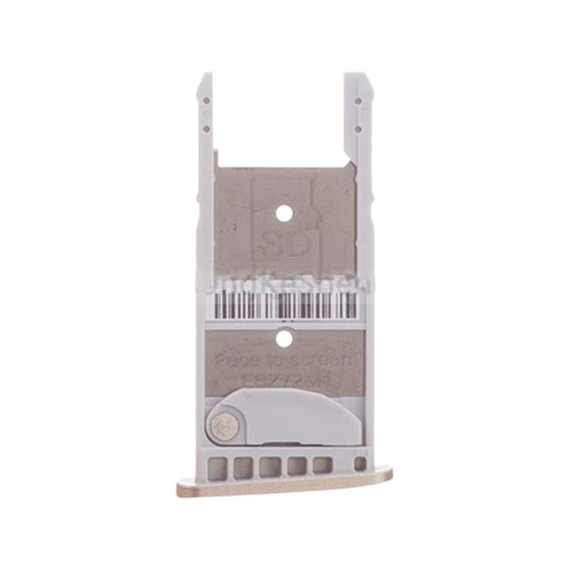 SIM Card Tray + Micro SD Card Tray for Motorola Moto G5 Plus (Black)