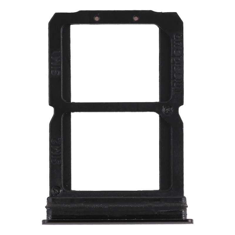 For OnePlus 6 Double SIM Card Tray (Black)