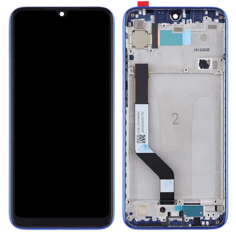 TFT LCD Screen for Xiaomi Redmi Note 7 / Redmi Note 7 Pro Digitizer Full Assembly with Frame(Red)