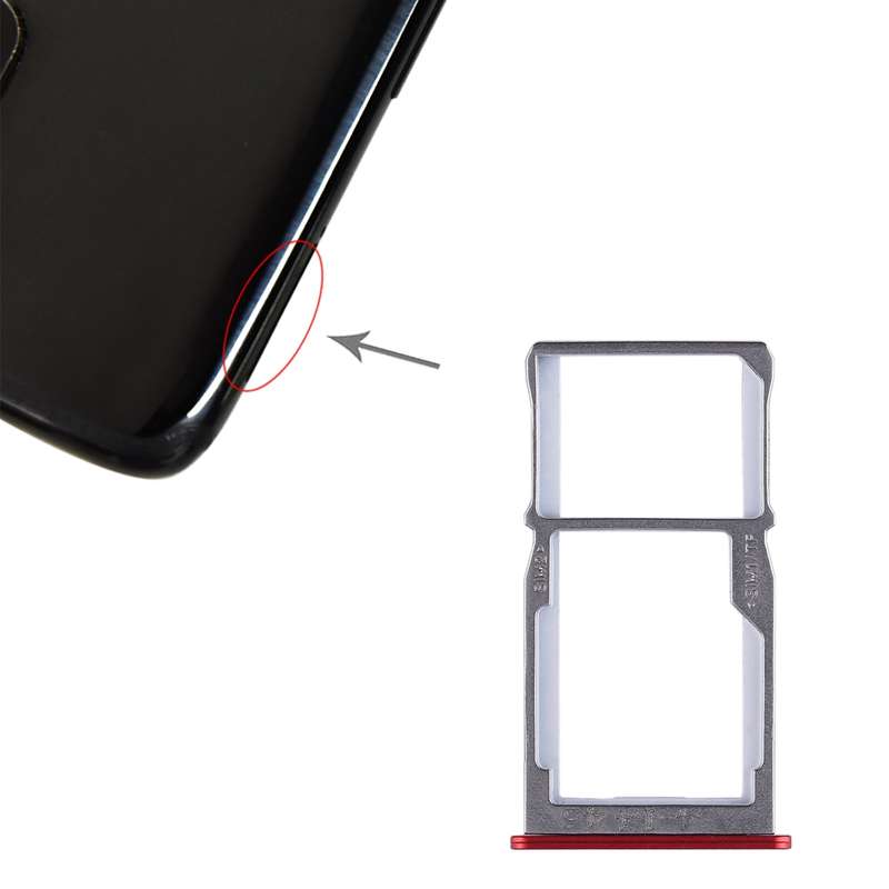 For Meizu 15 SIM Card Tray + SIM Card Tray / Micro SD Card Tray (Gold)
