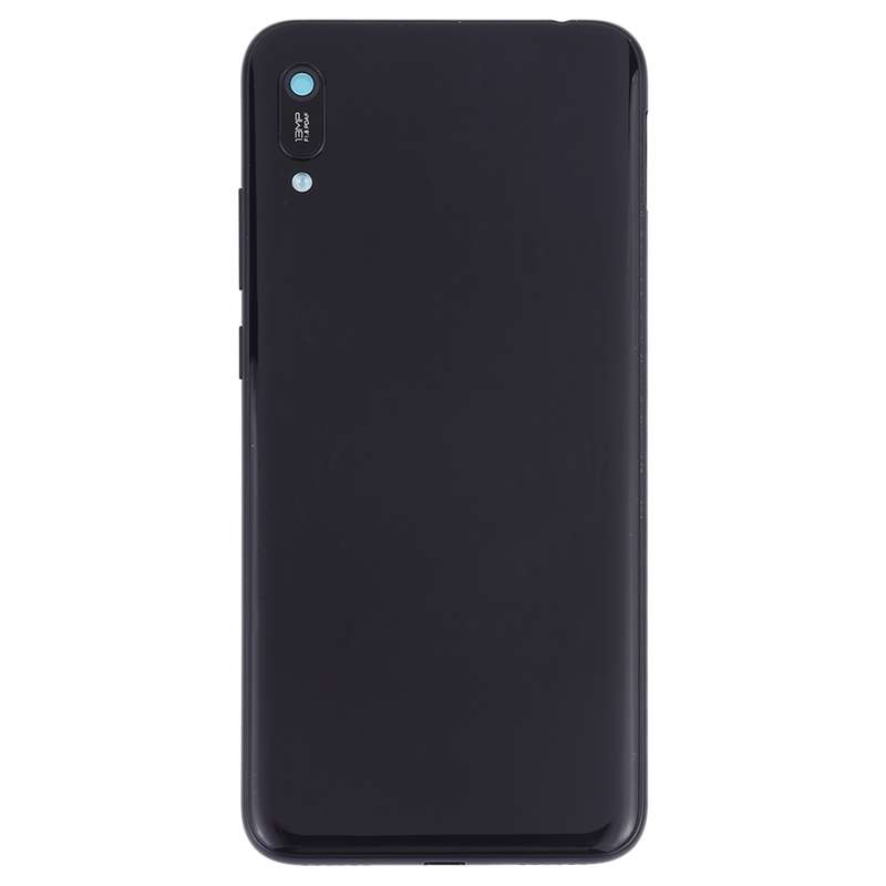 Battery Back Cover with Camera Lens & Side Keys for Huawei Y6 (2019)(Black)