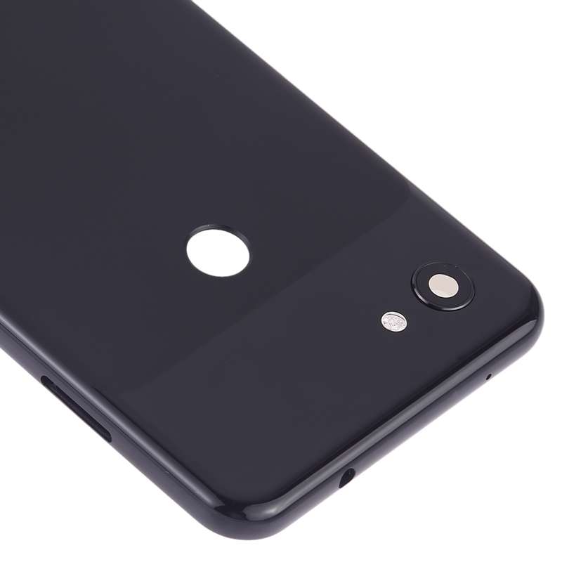 Battery Back Cover with Camera Lens & Side Keys for Google Pixel 3a XL(Black)
