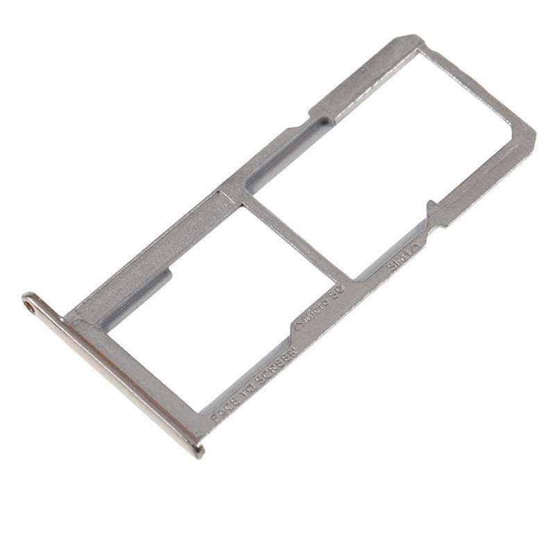 SIM Card Tray + SIM Card Tray + Micro SD Card Tray for Motorola Moto E5 Plus(Black)