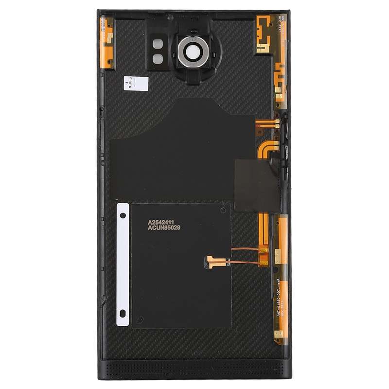 Back Cover with Camera Lens for Blackberry Priv (US Version)(Black)