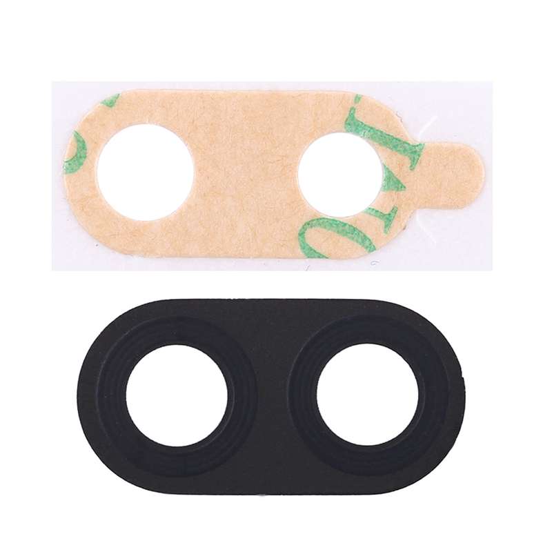 For Galaxy C8 / C710 10pcs Back Camera Lens Cover with Sticker (Black)