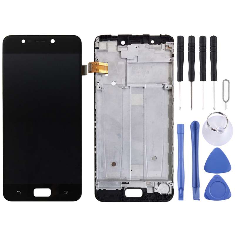 OEM LCD Screen for Asus Zenfone 4 Max ZC520KL X00HD Digitizer Full Assembly with FrameBlack)