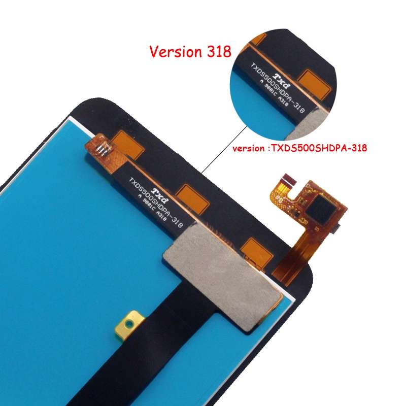OEM LCD Screen for ZTE Blade A610 A610C with Digitizer Full Assembly (Black)