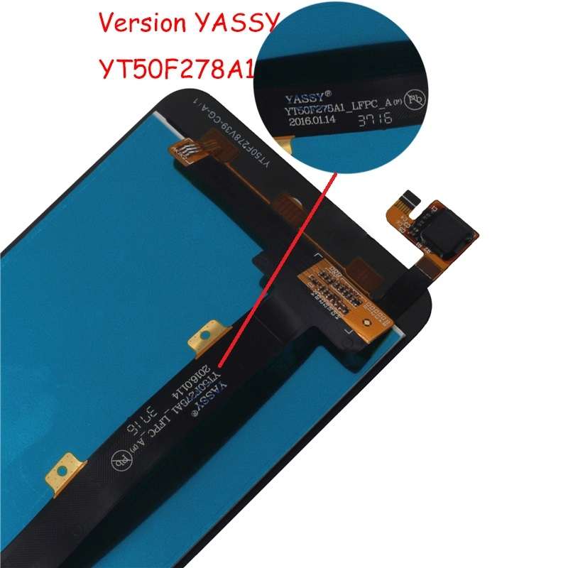 OEM LCD Screen for ZTE Blade A610 A610C with Digitizer Full Assembly (Black)