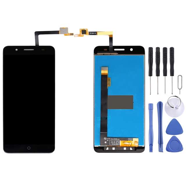 OEM LCD Screen for ZTE Blade A610 Plus / A2 Plus with Digitizer Full Assembly (Black)