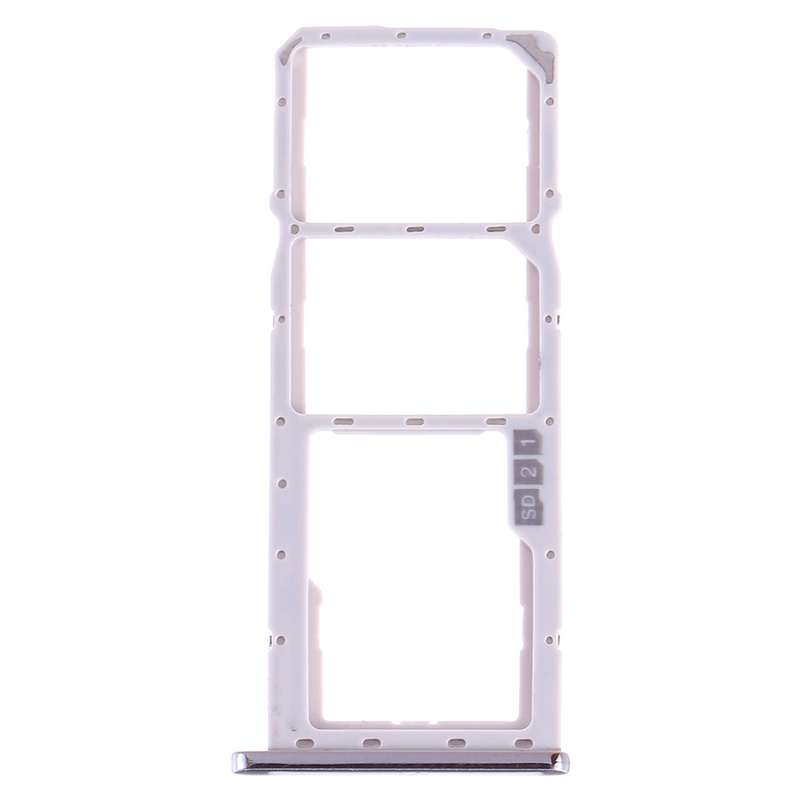 SIM Card Tray + SIM Card Tray + Micro SD Card Tray for Asus ZenFone Max Pro (M2) ZB631KL(Black)