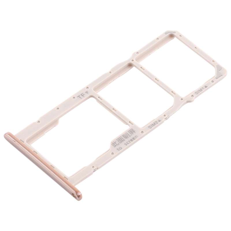 SIM Card Tray + Micro SD Card Tray for Huawei Honor 8C (Black)