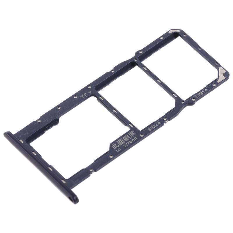 SIM Card Tray + Micro SD Card Tray for Huawei Honor 8C (Black)