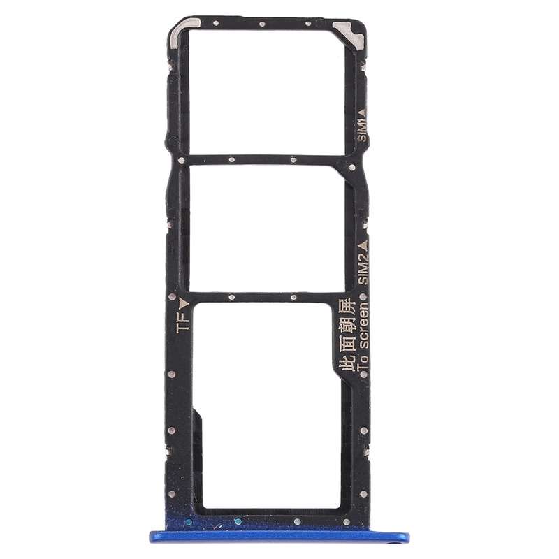 SIM Card Tray + Micro SD Card Tray for Huawei Honor 8X (Black)