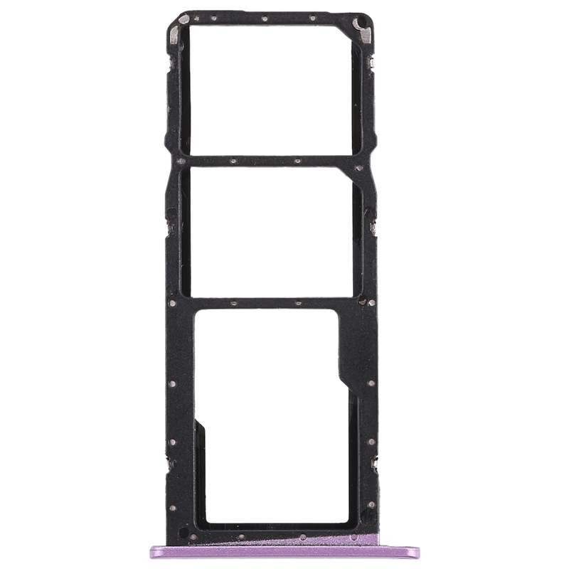 SIM Card Tray + Micro SD Card Tray for Huawei Honor 8X (Black)