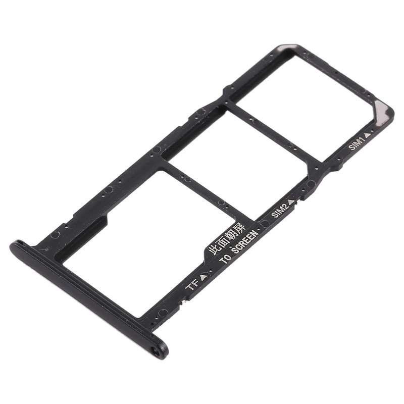 SIM Card Tray + Micro SD Card Tray for Huawei Y5 Prime (2018) / Honor Play 7 (Blue)