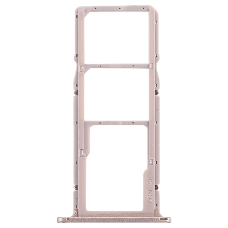 SIM Card Tray + Micro SD Card Tray for Huawei Y5 Prime (2018) / Honor Play 7 (Blue)
