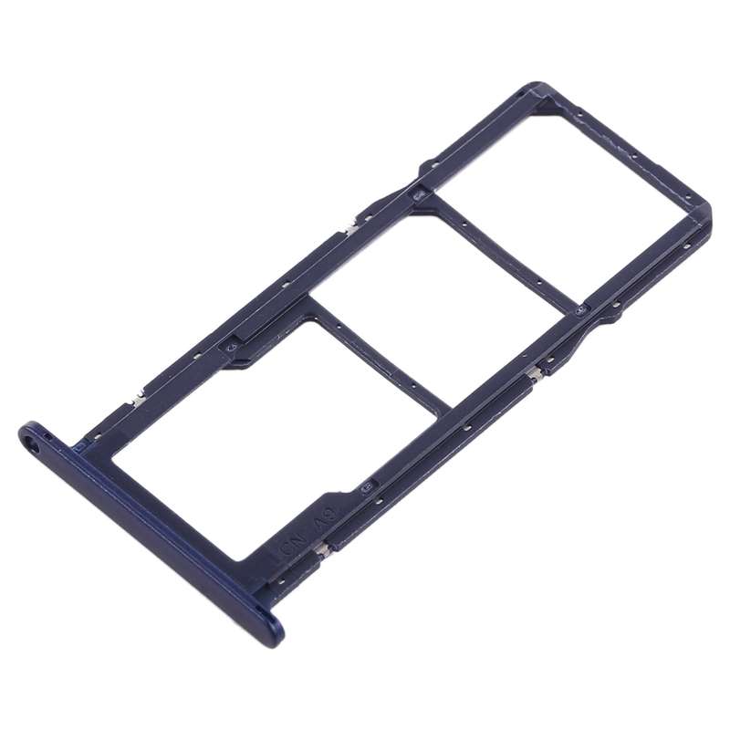 SIM Card Tray + Micro SD Card Tray for Huawei Y5 Prime (2018) / Honor Play 7 (Black)
