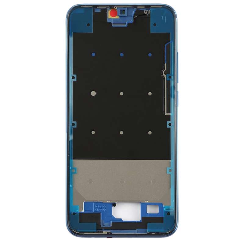Front Housing LCD Frame Bezel Plate with Side Keys for Huawei Honor 10(Blue)