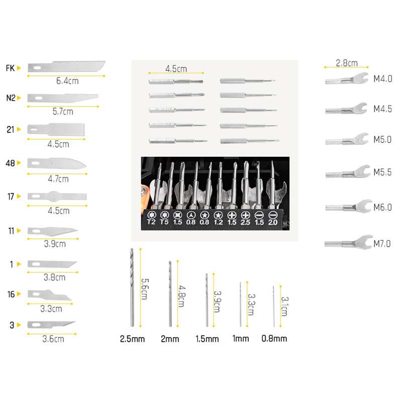 JAKEMY JM-8158 34 in 1 Multipurpose Screwdriver Set Hardware Repair Tool