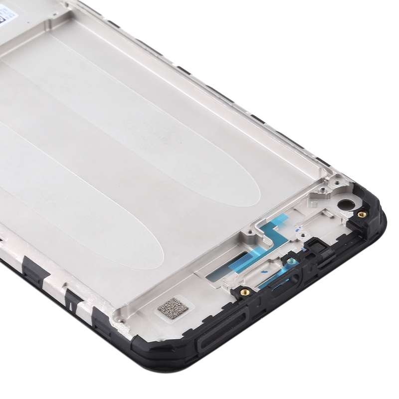 Front Housing LCD Frame Bezel Plate for Xiaomi Redmi 9A / Redmi 10A(Black)