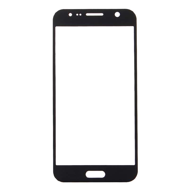 For Galaxy J5 / J500 Front Screen Outer Glass Lens (Black)